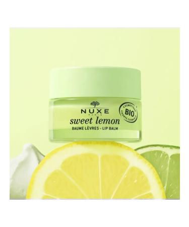 NUXE Nourishing lip balm Sweet Lemon 15 grams - Buy Online on GoSupps.com