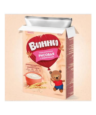 Winnie Porridge rice with a prebiotic 200 g from 4 months - Buy Online on GoSupps.com