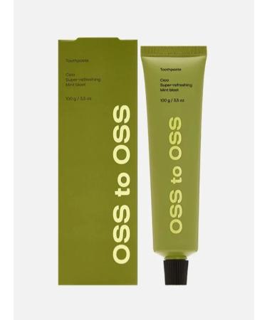 Oss to oss cica toothpaste for fresh breathing