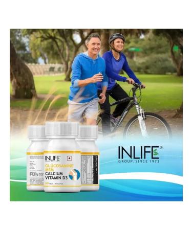 Inlife Glucosamine + MSM + calcium + D3 60 tab - Buy Online on GoSupps.com