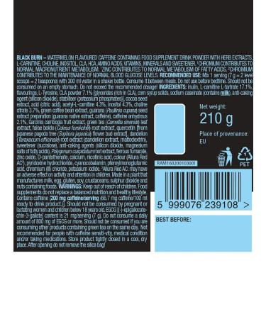 BioTechUSA Fat-burner with caffeine L-carnitine 210 g of watermelon - Buy Online on GoSupps.com