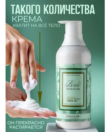 Nail Club Professional Hand-fluid cream for hands body and nails Boule 1 liter - Buy Online on GoSupps.com