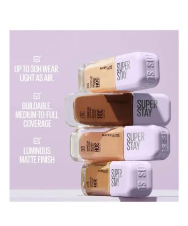 Maybelline New York Persistent Tonal Facial Base Super Stay 129 - Buy Online on GoSupps.com