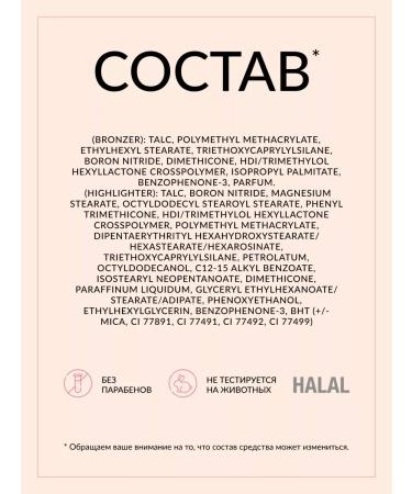 Paletka Bronzer and Highlighter Persistent Sudent Matte Double - Buy Online on GoSupps.com