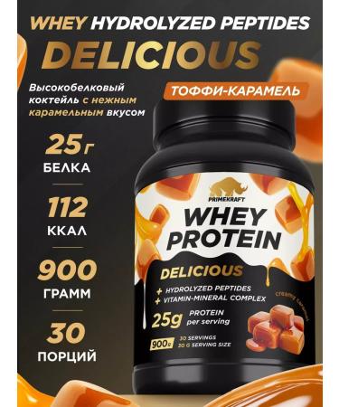 Protein serum Whey Protein Tuffy Caramel 900 g