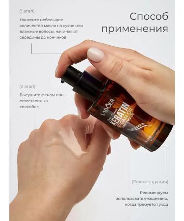 SADOER OFFICIAL Hair growth with keratin 40 ml - Buy Online on GoSupps.com