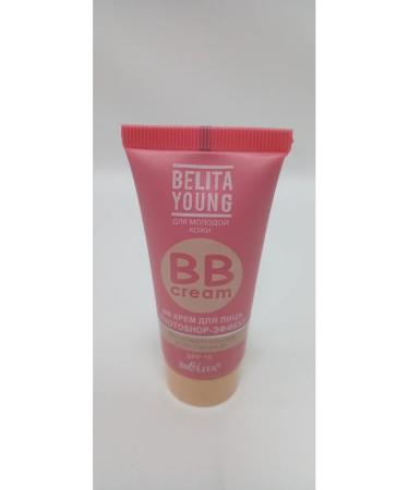 BIELITA BB Cream Tonal Facial Facial effect with SPF15 2 pcs - Buy Online on GoSupps.com