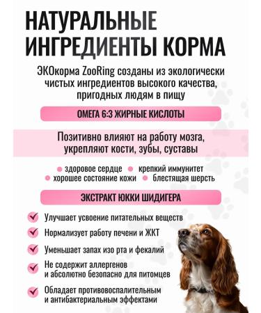 ZooRing Mini Active DOG feed of gobies and rice 2 kg - Buy Online on GoSupps.com