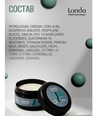 Londa Professional MEN SHIFT IT Matte Clay for Normal Hold Hair 75 ml - Buy Online on GoSupps.com