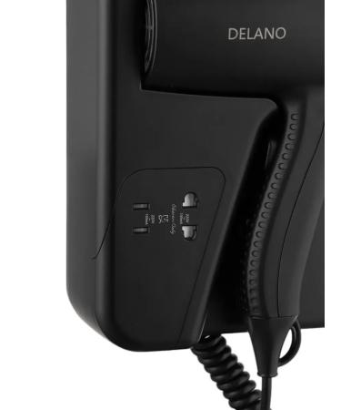 DELANO Hair hair dryer with a socket in the case 1200W - Buy Online on GoSupps.com