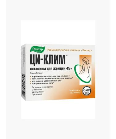 Evalar Qi-klim vitamins for women 45+ table No. 60