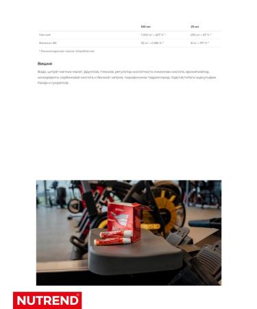 NUTREND Magnesium and vitamin B6 1 ampoule 25 ml - Buy Online on GoSupps.com