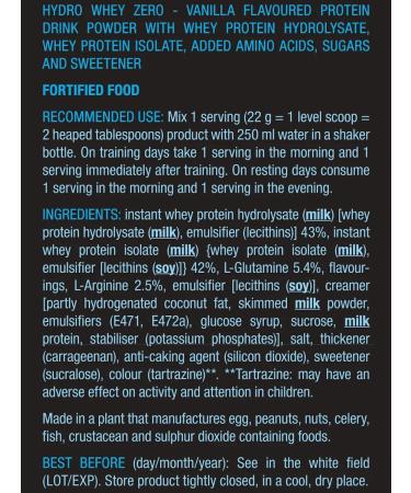 BioTechUSA Hydro Whey Zero 454 hydrolyzed protein - Buy Online on GoSupps.com