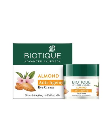 BIOTIQUE Bioat of almonds anti -aging cream for the skin around the eyes 15g