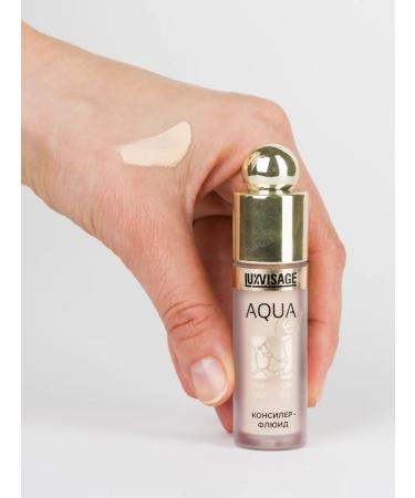 LUXVISAGE Concaler Fluid Aqua Veil Hyaluron Complex tone 102 Light - Buy Online on GoSupps.com