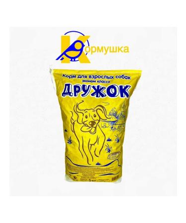 Dry dog food Druzhok 5 kg - Buy Online on GoSupps.com