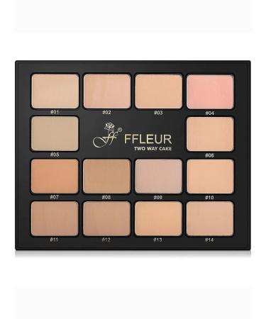 ffleur Compact powder 2 in 1 tone No. 2 - Buy Online on GoSupps.com
