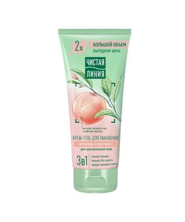 Clean line Cream gel for washing with ceramides and vitamin E 200ml - Buy Online on GoSupps.com