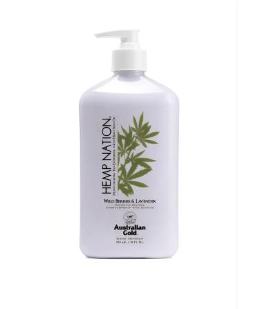 Australian Gold Hemp Nation Wild Berries Lavender Moisturizer Body Cream
