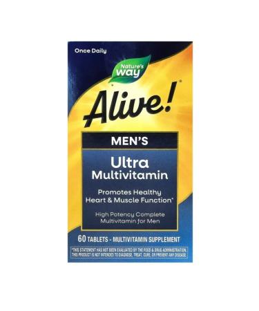Nature's Way Ultra Multivitamins for men 60 tab - Buy Online on GoSupps.com
