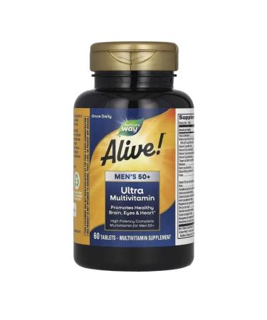 Nature's Way Ultra Multivitamins for men over 50 years old 60 tab