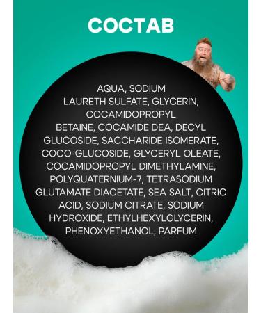 BEAUTIFIC Shampoo man for hair growth and beard Slovodna 250ml - Buy Online on GoSupps.com