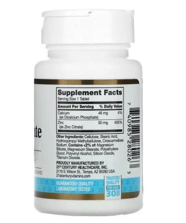 iHerb Zinc Citrate ZINC Citrate - Buy Online on GoSupps.com