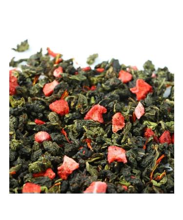 Fujian Wu Long Green Ti Green tea strawberries with ulun cream - Buy Online on GoSupps.com