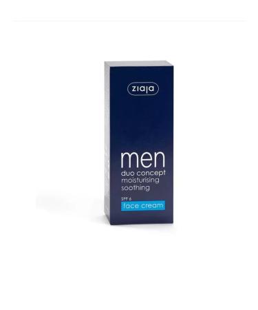 Ziaja Moisturizing facial face "Male" 50 ml - Buy Online on GoSupps.com