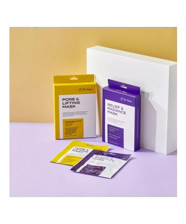 Be-Hope Radance Mask - a set of fabric masks for skin radiance (5 pcs) - Buy Online on GoSupps.com