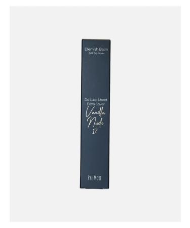 pre more BB cream De Luxe Mood Extra Cover Vanilla Nude 17