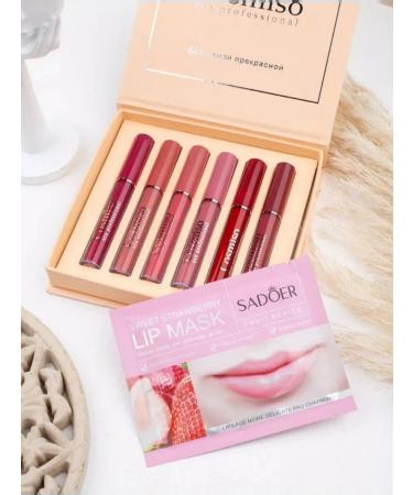 JAGA COSMETICS Liquid matte lipsticks 6pcs - Buy Online on GoSupps.com