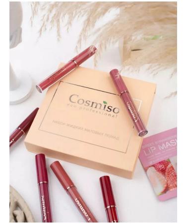 JAGA COSMETICS Liquid matte lipsticks 6pcs - Buy Online on GoSupps.com