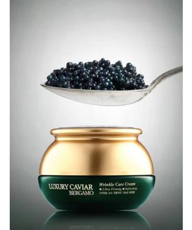 Bergamo Facial Cream Luxury Caviar Wrinkle Care Cream - Buy Online on GoSupps.com