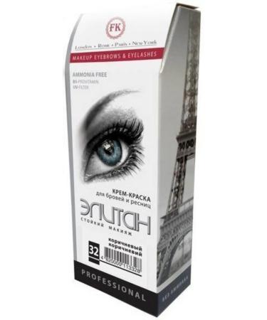 Elitan Brovy and eyelashes 32 brown tone