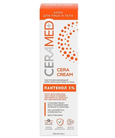 Ceramed Cera-cream for the face and body ultra-watering 100 ml