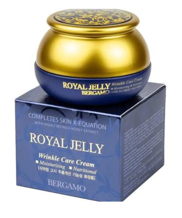 Bergamo face cream Royal Jelly Wrinkle Care Cream - Buy Online on GoSupps.com