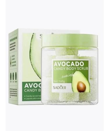 sadoer Body scrub with avocado