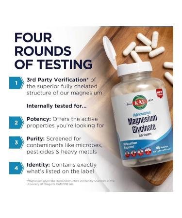 iherb KAL magnesium glycine with high absorption 350 - Buy Online on GoSupps.com