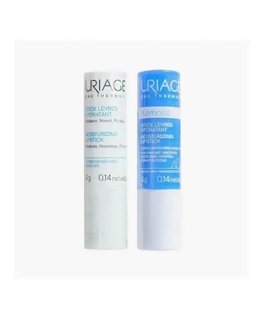 URIAGE Moisturizing lining and lip balm 2 pcs - Buy Online on GoSupps.com