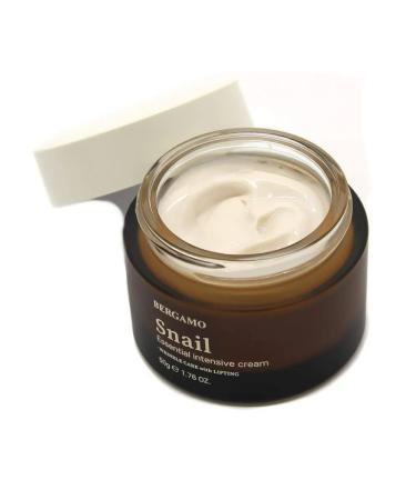 Bergamo Face cream Snail Essential Intensive Cream - Buy Online on GoSupps.com