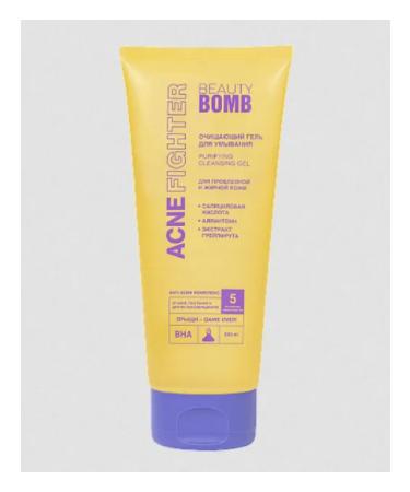 Beauty Bomb Acne Fighter acne washing gel