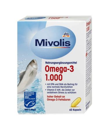 Mivolis omega-3 (1000 units) 60 capsules 85g