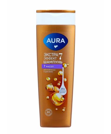 Aura Hair shampoo 7 oils 380ml balm 250ml - Buy Online on GoSupps.com