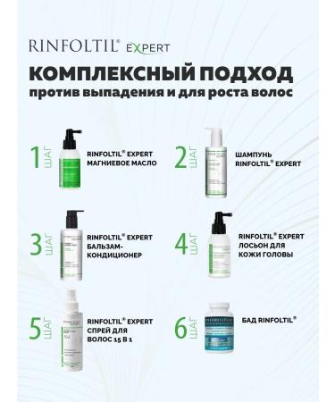 Rinfoltil Magnesium oil from falling out and for hair growth spray - Buy Online on GoSupps.com