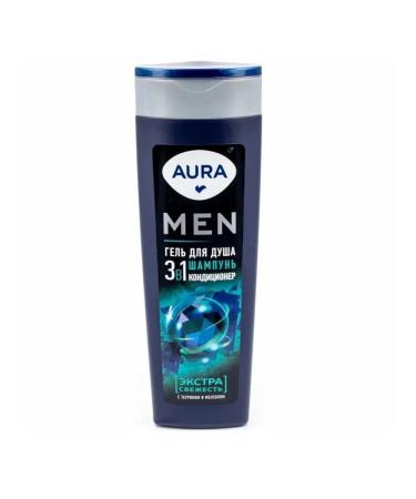 Aura Soul gel menthol grapefruit sea minerals 3x380ml - Buy Online on GoSupps.com