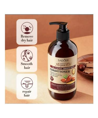 sadoer Hair conditioner with organ oil - Buy Online on GoSupps.com