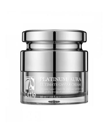 Ottie Korean cream with caviar and platinum from wrinkles - Buy Online on GoSupps.com