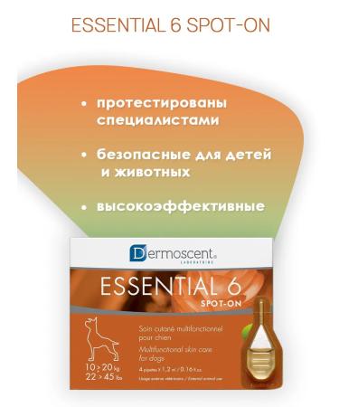 Dermoscent Essential 6 Essenshial Spris. - Buy Online on GoSupps.com