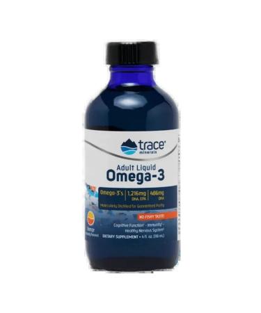 Trace Minerals Omega 3 fish oil Adult Liquid Omega - 3 118 ml
